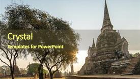  Presentation with ayutthaya - Cool new slides with ayutthaya historical park thailand backdrop and a tawny brown colored foreground