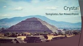  Presentation with aztec - Slide deck enhanced with aztec - vintage retro effect filtered hipster background and a light blue colored foreground