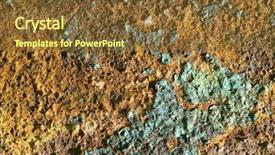  Presentation with aztec - PPT theme having aztec background - ancient painting like texture background and a tawny brown colored foreground