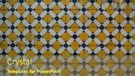  Presentation with ceramic tiles - Cool new PPT layouts with azulejos-ceramic-tilework-traditional-old backdrop and a tawny brown colored foreground