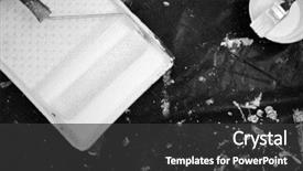  Presentation with photo album of journey honeymoon - PPT layouts enhanced with s b - photo of b w background and a dark gray colored foreground