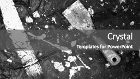  Presentation with photo - Cool new slides with s b - photo of b w backdrop and a dark gray colored foreground