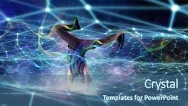  Presentation with media - Amazing slide deck having b-boy performing some moves backdrop and a ocean colored foreground