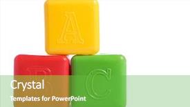  Presentation with yellow green - Colorful slides enhanced with b c - three child brick yellow red backdrop and a shamrock green colored foreground