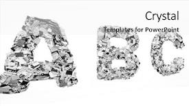  Presentation with medieval chainmail made up - Slide deck consisting of b c made from newspaper background and a white colored foreground