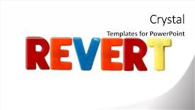  Presentation with frames isolated on white brown - Cool new PPT theme with b lue - letter magnets revert isolated backdrop and a  colored foreground