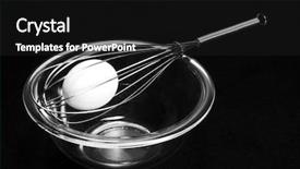  Presentation with egg - Colorful presentation theme enhanced with b12 - egg in whisk on glass backdrop and a black colored foreground