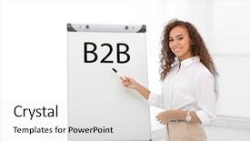  Presentation with audit business compliance concept - Audience pleasing PPT theme consisting of b2b business to business concept backdrop and a white colored foreground