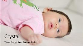  Presentation with cute - PPT theme with babbies - indoor portrait with happy young background and a soft green colored foreground
