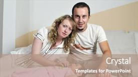  Presentation with happy kids at indoor playground - Slides with babbies - indoor portrait with happy young background and a coral colored foreground