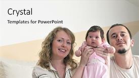  Presentation with family - Colorful theme enhanced with babbies - indoor portrait with happy young backdrop and a white colored foreground