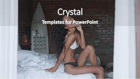  Presentation with sexy girl - Colorful PPT layouts enhanced with babe - beautiful sexy lady in panties backdrop and a dark gray colored foreground