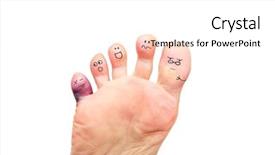  Presentation with accident - Amazing presentation having baby accident - foot problems broken toe backdrop and a white colored foreground