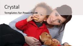  Presentation with adoption - Audience pleasing PPT theme consisting of baby adoption - sharing a nice time backdrop and a lemonade colored foreground