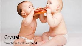  Presentation with baby diapers - Amazing theme having columns of olympian zeus in athens greece under sunlight backdrop and a tawny brown colored foreground