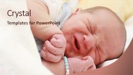  Presentation with angel baby - Presentation having baby angel - cute newborn is sleeping background and a  colored foreground