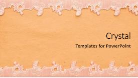  Presentation with baby announcement - Amazing slides having baby announcement card with pram backdrop and a yellow colored foreground