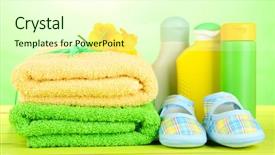  Presentation with boot camp boots - Audience pleasing theme consisting of flowers beautiful in the garden use for background backdrop and a tawny brown colored foreground