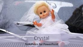  Presentation with windshield - PPT layouts having baby-doll-sitting background and a light blue colored foreground