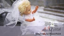  Presentation with windshield - Audience pleasing slide deck consisting of baby-doll-sitting backdrop and a light gray colored foreground