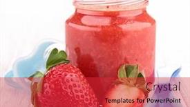  Presentation with baby food - Presentation consisting of baby food background and a red colored foreground