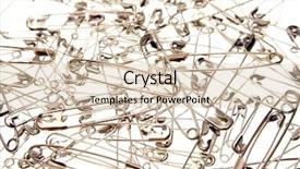  Presentation with diaper - Amazing slides having baby nappies - pile of diaper pins backdrop and a lemonade colored foreground