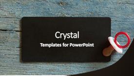  Presentation with baby - Audience pleasing presentation theme consisting of baby pacifier on wooden table backdrop and a wine colored foreground