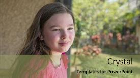  Presentation with sad child - Amazing PPT layouts having baby poor - sad child near window backdrop and a mint green colored foreground