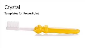  Presentation with baby jesus christmas rustic isolated - Slide deck having baby toothbrush isolated on white background and a  colored foreground