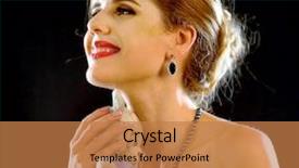  Presentation with black bear - Amazing slide deck having baby waiting of young woman backdrop and a coral colored foreground