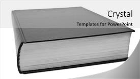  Presentation with budget book - Cool new slide set with babylone - large book is isolated backdrop and a light gray colored foreground