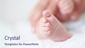  Presentation with feet - Slide deck having retirement - elderly man smiling face expression background and a light gray colored foreground