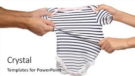  Presentation with battle - PPT theme enhanced with babysuit child custody battle background and a white colored foreground