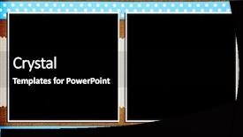  Presentation with scrapbook - Cool new presentation theme with babytemplate - decorative template with photo frames backdrop and a black colored foreground