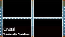  Presentation with scrapbook - Theme consisting of babytemplate - decorative template with photo frames background and a black colored foreground