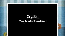  Presentation with scrapbook - Slides with babytemplate - decorative template with photo frames background and a black colored foreground