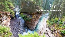  Presentation with marijuana plane canada - Cool new PPT layouts with bach - johnston canyon in banff np backdrop and a  colored foreground