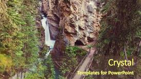  Presentation with british columbia canada - Beautiful slides featuring bach - johnston canyon in banff np backdrop and a  colored foreground