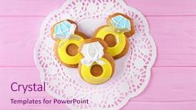  Presentation with bachelorette - Cool new slides with bachelorette party cookies on wooden backdrop and a lemonade colored foreground