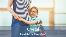  Presentation with back school - Audience pleasing slides consisting of back beginning of lessons first backdrop and a ocean colored foreground