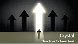  Presentation with best top honors awards recognition - PPT layouts having back choosing the best way background and a coral colored foreground