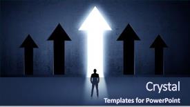  Presentation with best - Cool new presentation with back choosing the best way backdrop and a  colored foreground