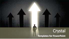  Presentation with best - Colorful PPT theme enhanced with back choosing the best way backdrop and a coral colored foreground