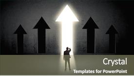  Presentation with best practices - Cool new slides with back choosing the best way backdrop and a gray colored foreground