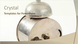  Presentation with mechanical - Presentation design consisting of back-of-an-old-mechanical background and a cream colored foreground