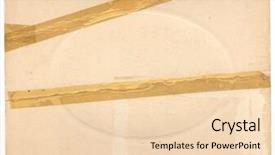  Presentation with tape - Theme with back-of-an-old-photgraph background and a lemonade colored foreground