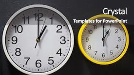  Presentation with texture - Amazing PPT layouts having back school night - wall clock at black background backdrop and a dark gray colored foreground