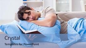  Presentation with college - Slides having back school night - young student man preparing background and a  colored foreground