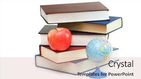  Presentation with scholl - Colorful slides enhanced with back to scholl concept backdrop and a lemonade colored foreground