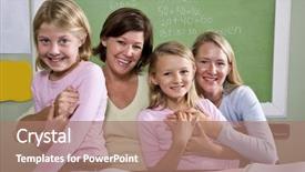  Presentation with teachers - Audience pleasing slides consisting of back to school - teachers backdrop and a  colored foreground